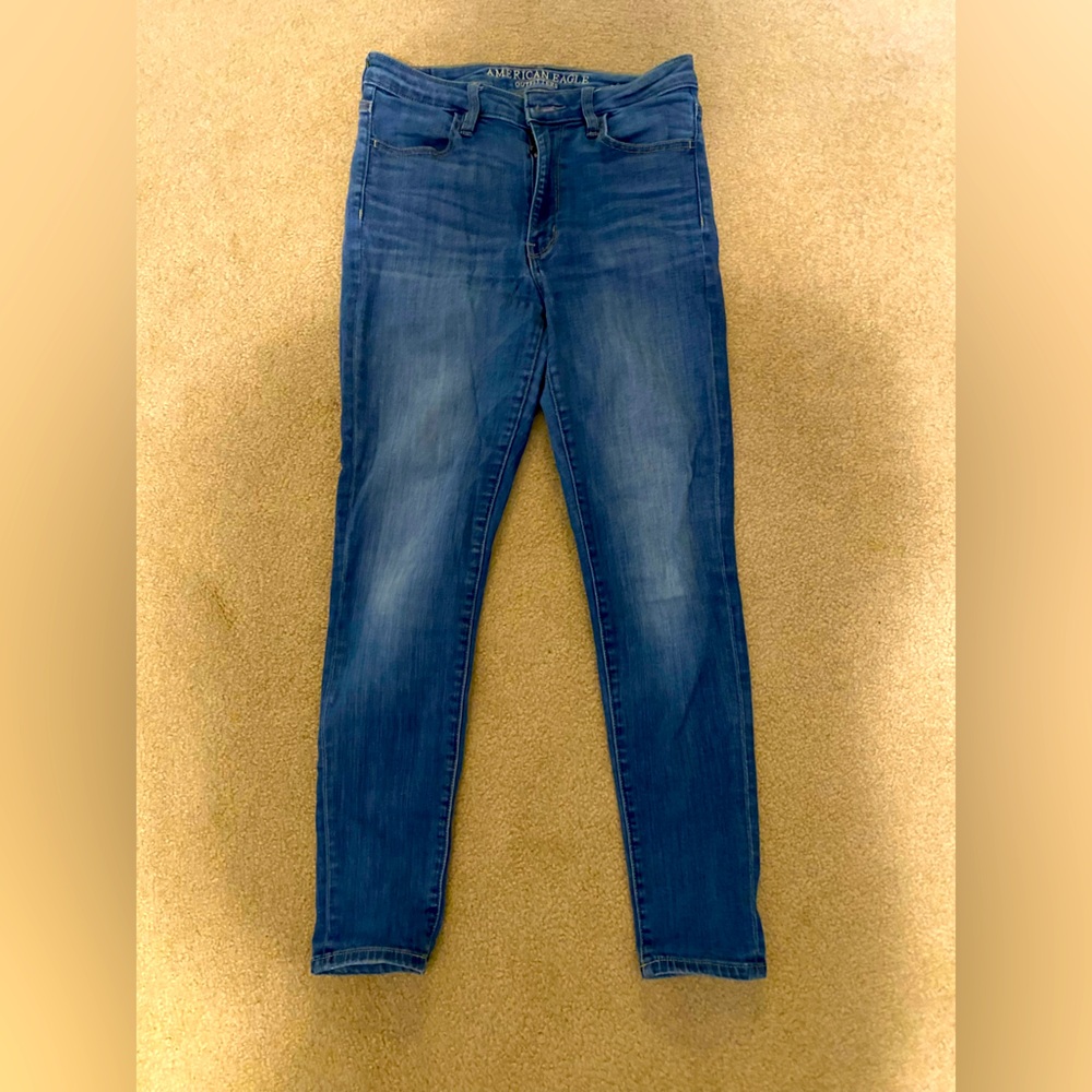 Super High Rise American Eagle Skinny Jean